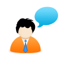 Buddy Chat Icon, Buddy Chat,On Stage,System,