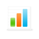 Chart Bar Icon, Chart Bar,On Stage,System,