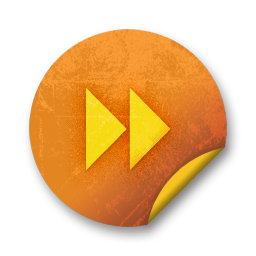 Orange sticker badges 056 Icon, Orange sticker badges 056,Orange Grunge Stickers,System