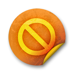 Orange sticker badges 080 Icon, Orange sticker badges 080,Orange Grunge Stickers,System