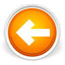 Arrow left Icon, Arrow left,Orb,System
