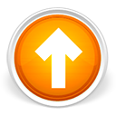 Arrow up Icon, Arrow up,Orb,System