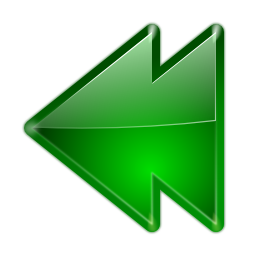 Actions arrow left double Icon, Actions arrow left double,Oxygen 1,System