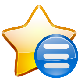 Actions bookmark new list Icon, Actions bookmark new list,Oxygen 1,System