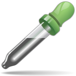 Actions color picker grey Icon, Actions color picker grey,Oxygen 1,System