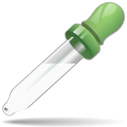 Actions color picker white Icon, Actions color picker white,Oxygen 1,System