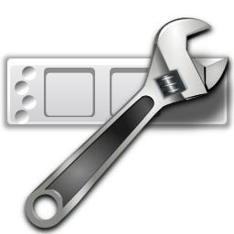 Actions configure toolbars Icon, Actions configure toolbars,Oxygen 1,System