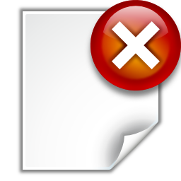 Actions document close Icon, Actions document close,Oxygen 1,System
