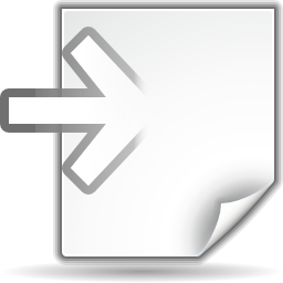 Actions document import Icon, Actions document import,Oxygen 1,System