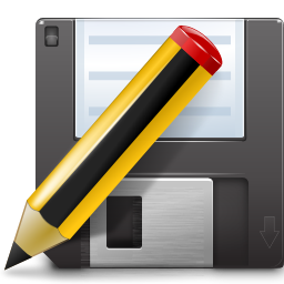 Actions document save as Icon, Actions document save as,Oxygen 1,System
