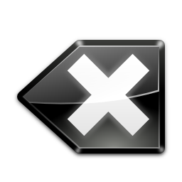 Actions edit clear locationbar rtl Icon, Actions edit clear locationbar rtl,Oxygen 1,System