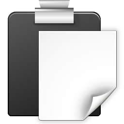 Actions edit paste Icon, Actions edit paste,Oxygen 1,System
