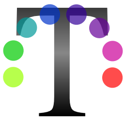 Actions format text color Icon, Actions format text color,Oxygen 1,System