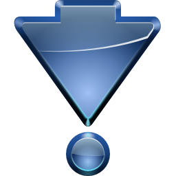 Actions go bottom Icon, Actions go bottom,Oxygen 1,System