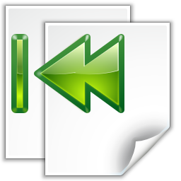 Actions go first view page Icon, Actions go first view page,Oxygen 1,System