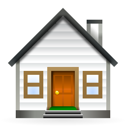 Actions go home Icon, Actions go home,Oxygen 1,System