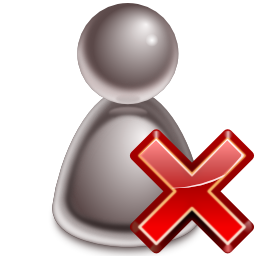 Actions im kick user Icon, Actions im kick user,Oxygen 1,System