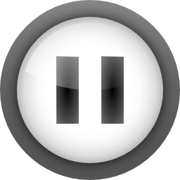 Actions media playback pause Icon, Actions media playback pause,Oxygen 1,System
