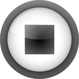 Actions media playback stop Icon, Actions media playback stop,Oxygen 1,System