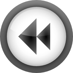 Actions media seek backward Icon, Actions media seek backward,Oxygen 1,System
