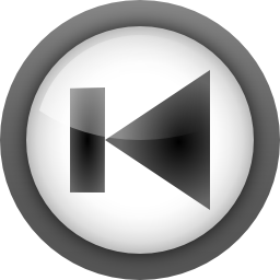 Actions media skip backward Icon, Actions media skip backward,Oxygen 1,System