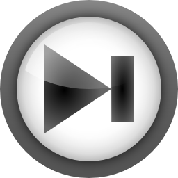 Actions media skip forward Icon, Actions media skip forward,Oxygen 1,System