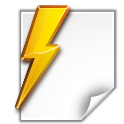 Actions quickopen file Icon, Actions quickopen file,Oxygen 1,System