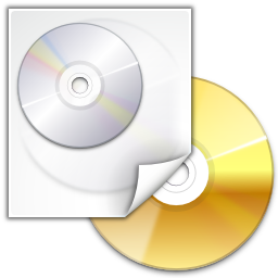 Actions tools media optical burn image Icon, Actions tools media optical burn image,Oxygen 1,System