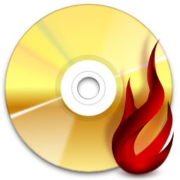Actions tools media optical burn Icon, Actions tools media optical burn,Oxygen 1,System