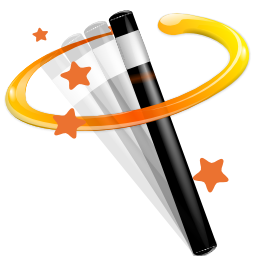 Actions tools wizard Icon, Actions tools wizard,Oxygen 1,System