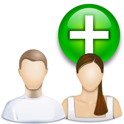 Actions user group new Icon, Actions user group new,Oxygen 1,System
