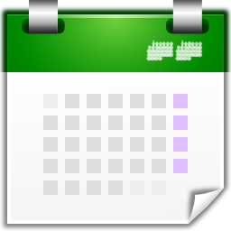 Actions view calendar Icon, Actions view calendar,Oxygen 1,System
