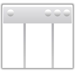 Actions view file columns Icon, Actions view file columns,Oxygen 1,System