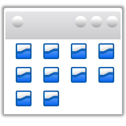 Actions view list icons Icon, Actions view list icons,Oxygen 1,System