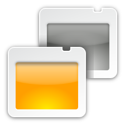 Actions view presentation Icon, Actions view presentation,Oxygen 1,System
