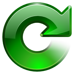 Actions view refresh Icon, Actions view refresh,Oxygen 1,System