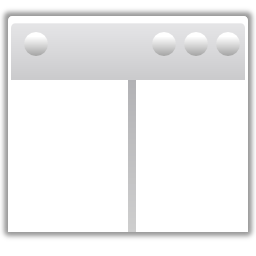 Actions view split left right Icon, Actions view split left right,Oxygen 1,System