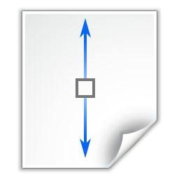 Actions zoom fit height Icon, Actions zoom fit height,Oxygen 1,System