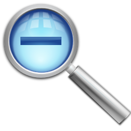 Actions zoom out Icon, Actions zoom out,Oxygen 1,System