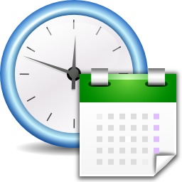 Apps preferences system time Icon, Apps preferences system time,Oxygen 1,System
