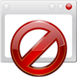 Apps preferences web browser adblock Icon, Apps preferences web browser adblock,Oxygen 1,System
