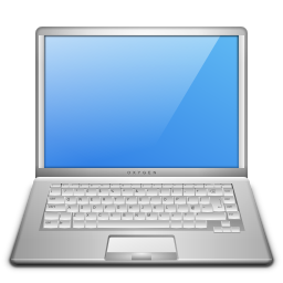 Devices computer laptop Icon, Devices computer laptop,Oxygen 1,System