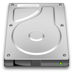 Devices drive harddisk Icon, Devices drive harddisk,Oxygen 1,System