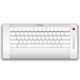 Devices input keyboard Icon, Devices input keyboard,Oxygen 1,System