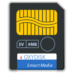 Devices media flash smart media Icon, Devices media flash smart media,Oxygen 1,System