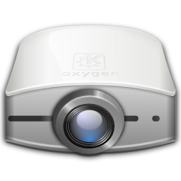 Devices video projector Icon, Devices video projector,Oxygen 1,System