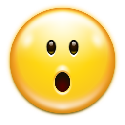 Emotes face surprise Icon, Emotes face surprise,Oxygen 1,System