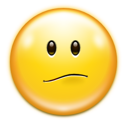 Emotes face uncertain Icon, Emotes face uncertain,Oxygen 1,System