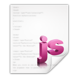 Mimetypes application javascript Icon, Mimetypes application javascript,Oxygen 1,System