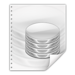Mimetypes application vnd oasis opendocument database Icon, Mimetypes application vnd oasis opendocument database,Oxygen 1,System